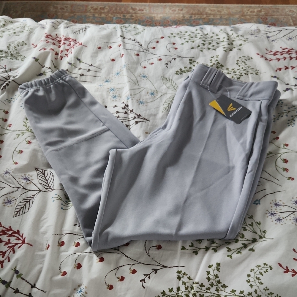 Easton Gray Baseball Pants New With Tags